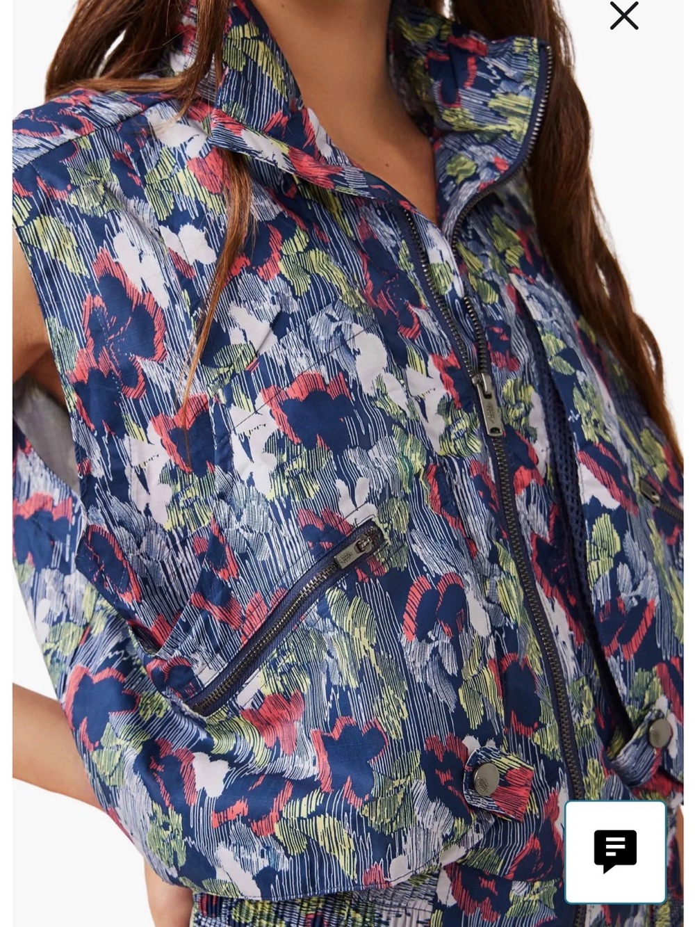 FP Movement Off The Grid Printed Vest NWT - Picture 5 of 13